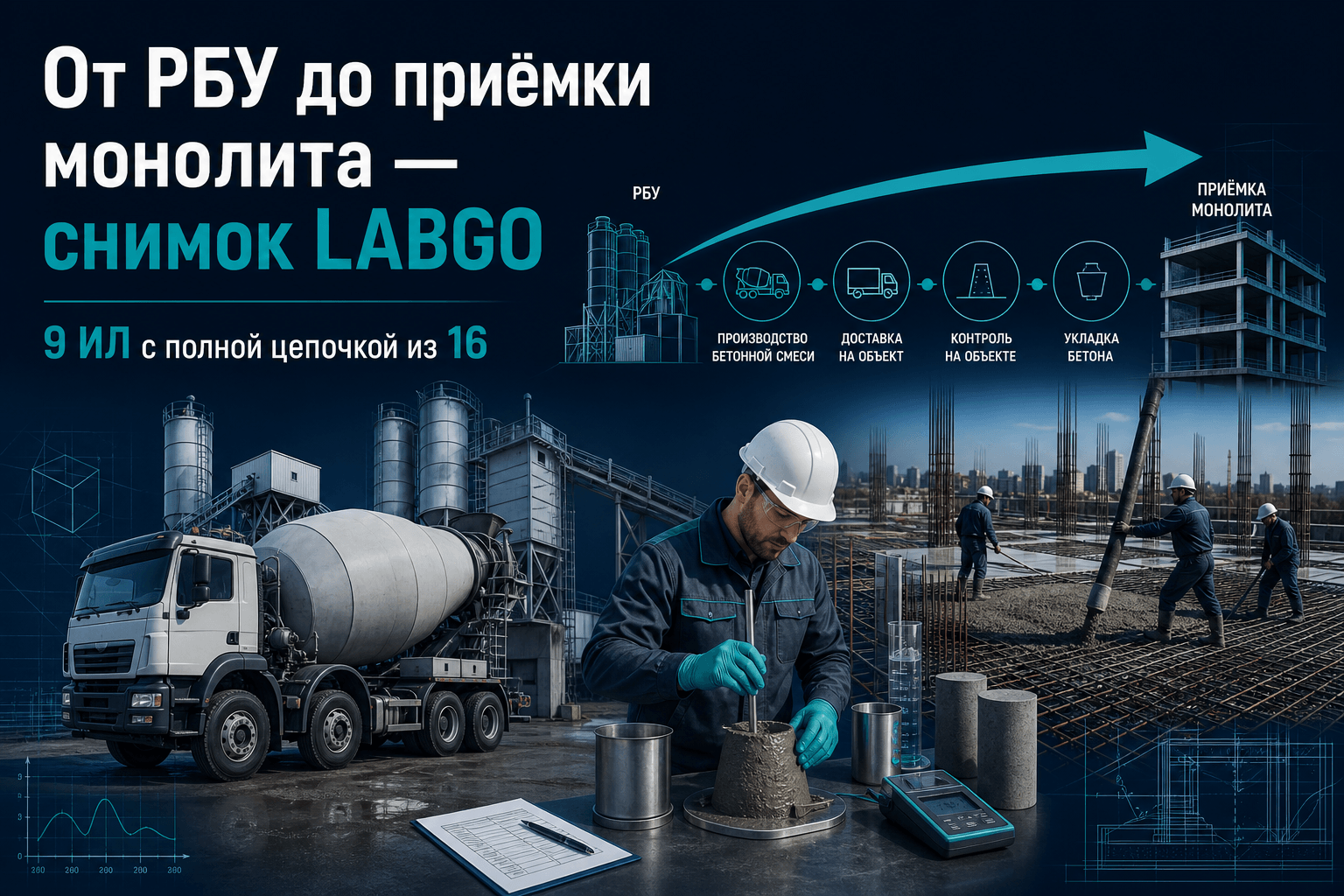 От поставки с РБУ до приёмки монолита — сводка каталога LABGO для инженера ПТО