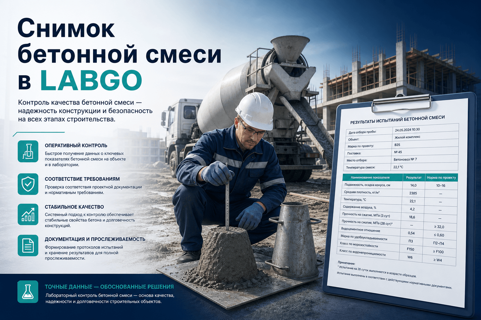 Vm и Sm на заводе ЖБИ и на монолите: сравнение разделов 7 и 8 по ГОСТ 18105