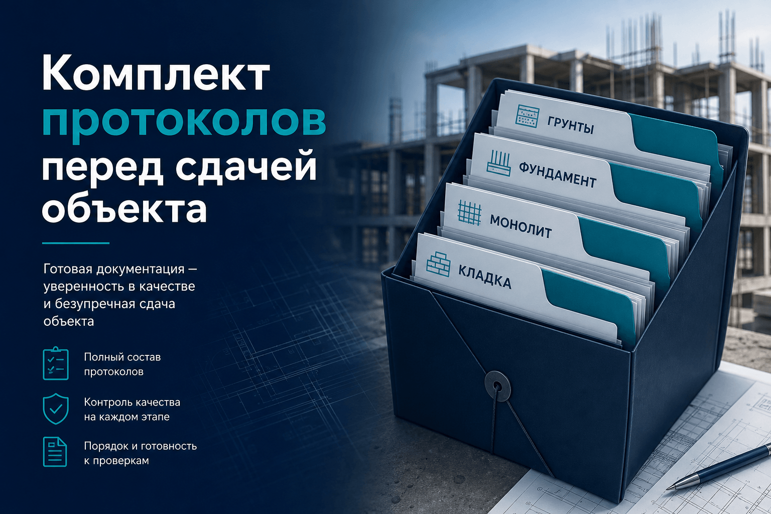 Как собрать комплект лабораторных протоколов перед сдачей объекта — чеклист для инженера производственно-технического отдела
